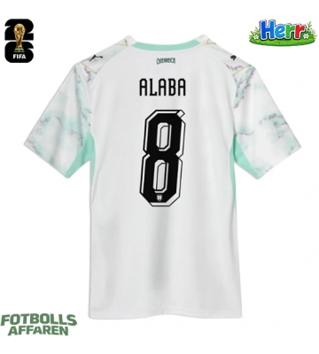 Österrike David Alaba #8 Bortatröja VM 2026 Kortärmad